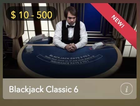 Online blackjack classic 6
