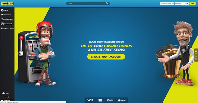 Thrills online casino 