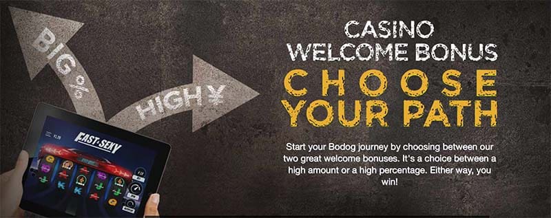 Bodog88 Choose Your Own Bonus Offer