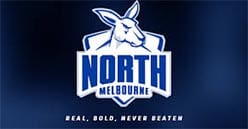 North Melbourne Football club stance against pokies