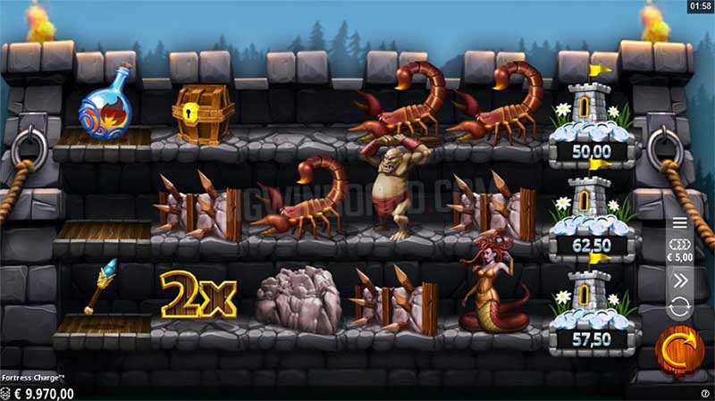 Fortress Charge by Crazy Tooth Studios is an innovative online slot