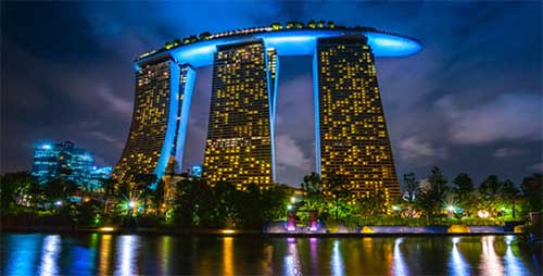 Marina Bay Sands Casino in Singapore
