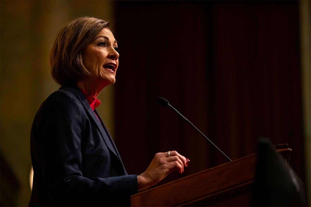 Governor Kim Reynolds Iowa casino moratorium approved
