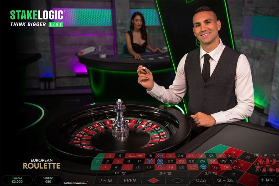 Stakelogic live dealer casino games