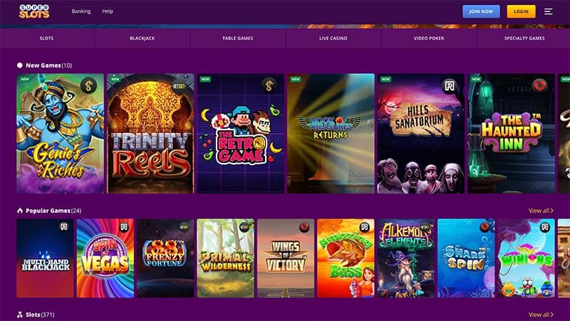 SuperSlots Casino review 