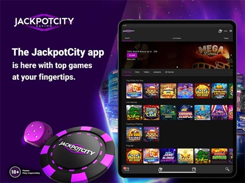 Jackpot City mobile review and login
